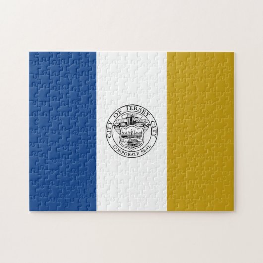ジャージー州旗(ニュージャージー州) ジグソーパズル (横)