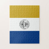 ジャージー州旗(ニュージャージー州) ジグソーパズル (縦)