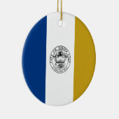 ジャージー州旗（ニュージャージー州） セラミックオーナメント (右)