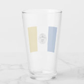 ジャージー州旗（ニュージャージー州） タンブラーグラス (裏面)