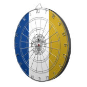 ジャージー州旗（ニュージャージー州） ダーツボード (正面右)