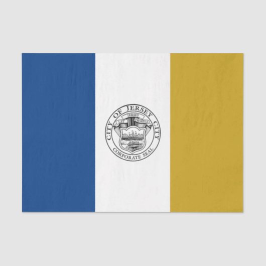 ジャージー州旗（ニュージャージー州） 薄葉紙 (正面)