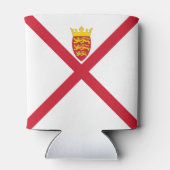 ジャージー州旗 缶クーラー (裏面)