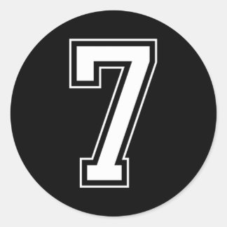 ジャージー州番号7 ラウンドシール