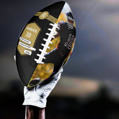 ジャージー番号 |金ゴールド卒業モノグラム アメリカンフットボール