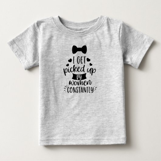 ジャージー素晴らしTシャツ ベビーTシャツ (正面)