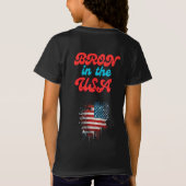 ジャージー素晴らしTシャツ Tシャツ (裏面)