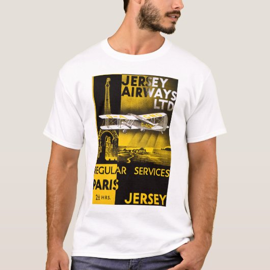 ジャージー航空 Tシャツ (正面)