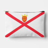 ジャージー諸島国旗 アクセサリーポーチ (正面)