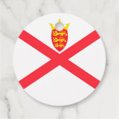 ジャージー諸島国旗 フェイバータグ (裏面)