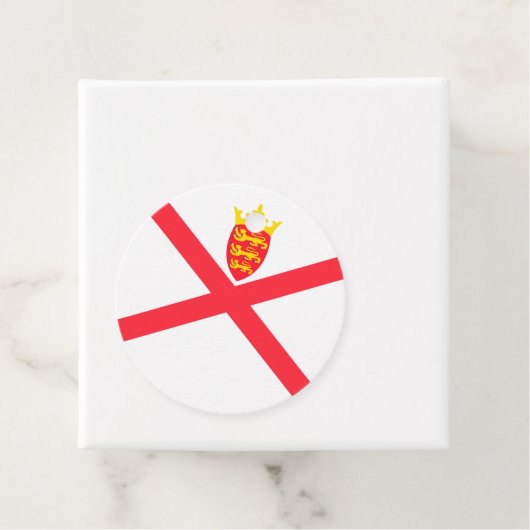 ジャージー諸島国旗 フェイバータグ (インサイチュ)