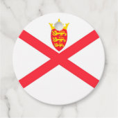 ジャージー諸島国旗 フェイバータグ (正面)