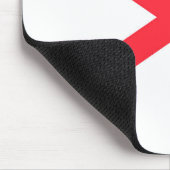 ジャージー諸島国旗 マウスパッド (コーナー)