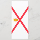 ジャージー諸島国旗 メニュー (正面)