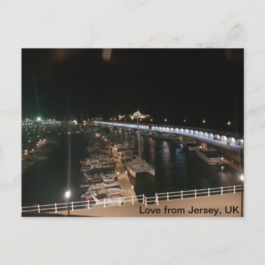 ジャージー、イギリスのはがき ポストカード (正面)