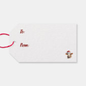 ジャージー・カウズ、バーンドウッド、"Moory Christmas" ギフトタグ (裏面横)