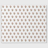 ジャージー・カウズ「モリー・クリスマス」 ラッピングペーパー (フラット)