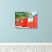 ジャージー・カード キャンバスプリント (インサイチュ (ウッドフロア))