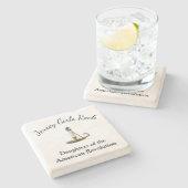 ジャージー·ガールズ·ロック ストーンコースター (横)