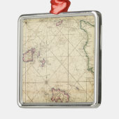 ジャージー、ガーンジー メタルオーナメント (左)