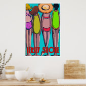 ジャージー・ショアの四つのガール ポスター (キッチン)