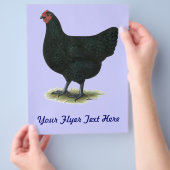 ジャージー・ジャイアント：ブラック・ヘン チラシ (手)