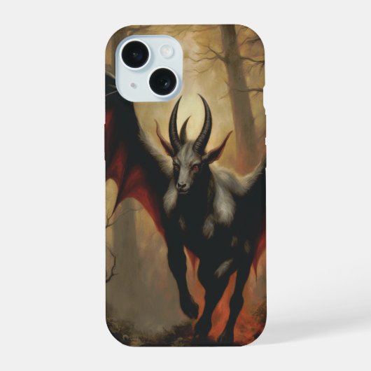 ジャージー・デビル・ルネサンスiPhoneケース iPhone 15ケース (裏面)