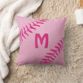 ジャージー·ナンバーズまたはモノグラム·ソフトボール枕 クッション (ブランケット)