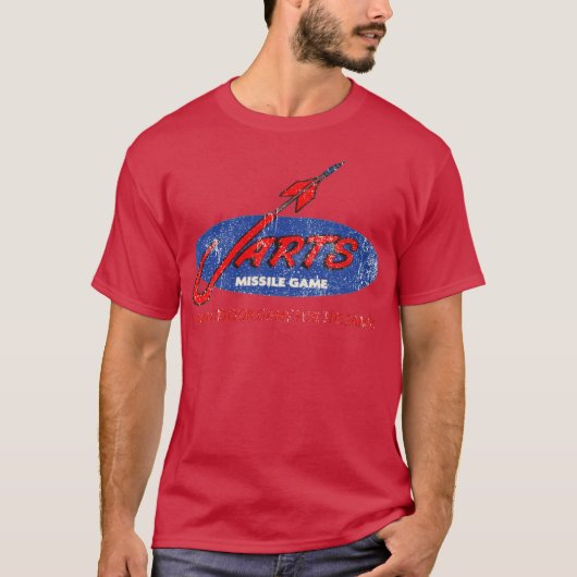 ジャーツTシャツ - ビンテージ 70年代 80年代 芝生 ダーツ レトロ K Tシャツ (正面)