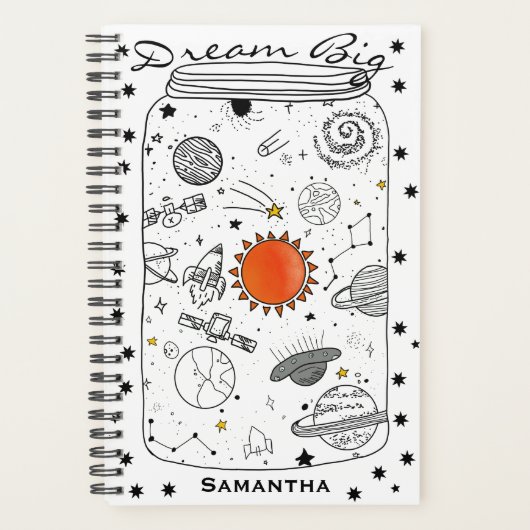 ジャードリームの宇宙ビッグドリーム プランナー手帳 (正面)