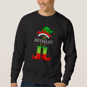ジャーナリストの妖精 クリスマス ファミリーマッチング Xmas スウェットシャツ