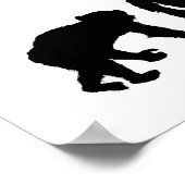 ジャーナリストの記者の研究者ニュースの発表者 ポスター (角)