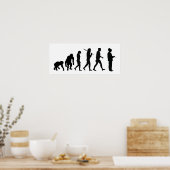 ジャーナリストの記者の研究者ニュースの発表者 ポスター (キッチン)