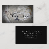 ジャーナリスト新聞Pressmanの新聞記者の出版物 名刺 (正面/裏面)