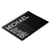 ジャーナリスト超並外カスタム ノートブック (左側)