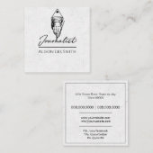 ジャーナリスト スクエア名刺 (正面/裏面)