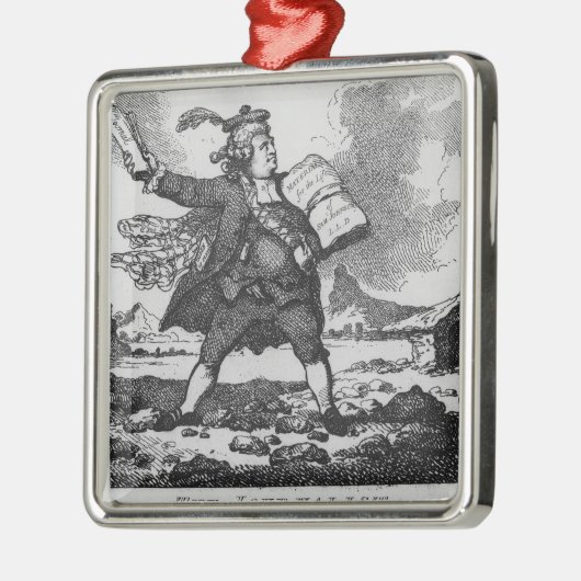 ジャーナリスト メタルオーナメント (左)