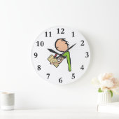 ジャーナリスト ラージ壁時計 (ホーム)