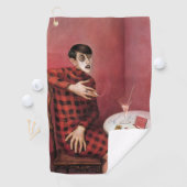 ジャーナリストSylvia Von Harden Ottoのポートレート ゴルフタオル (インサイチュ)