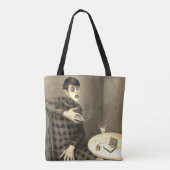 ジャーナリストSylvia Von Harden Ottoのポートレート トートバッグ (裏面)