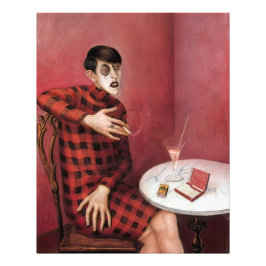 ジャーナリストSylvia Von Harden Ottoのポートレート フォトプリント