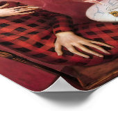 ジャーナリストSylvia Von Harden Ottoのポートレート ポスター (角)