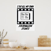 ジャーナリズムのスタント ポスター (キッチン)