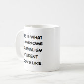 ジャーナリズムの学生素晴らし、 コーヒーマグカップ (正面左)