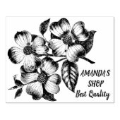 ジャーナリンカスタムグの装飾とビジネスアドレス ラバースタンプ (インプリント)