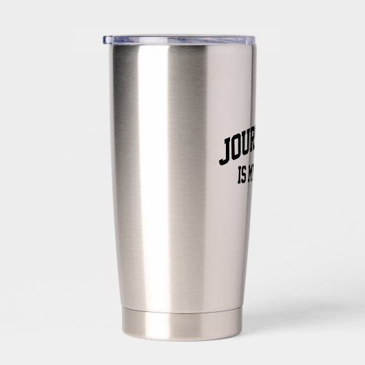 ジャーナリングは私のスポーツだ 保温保冷タンブラー (右面)