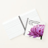 ジャーナリングラベンダームスパイラルノート ノートブック (内部)