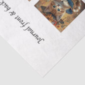 ジャーナルの表紙 猫がカップに入ってるやつ & ひまわり & コースター 薄葉紙 (詳細)