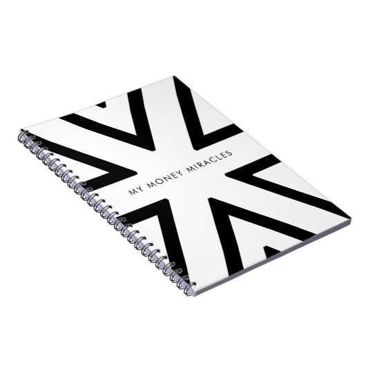 ジャーナルを明示する私のお金の奇跡 ノートブック (右側)