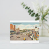 ジャーナルスクエア(Journal Square)、ニュージャージー州ジャージーシティ ポストカード (スタンド正面)